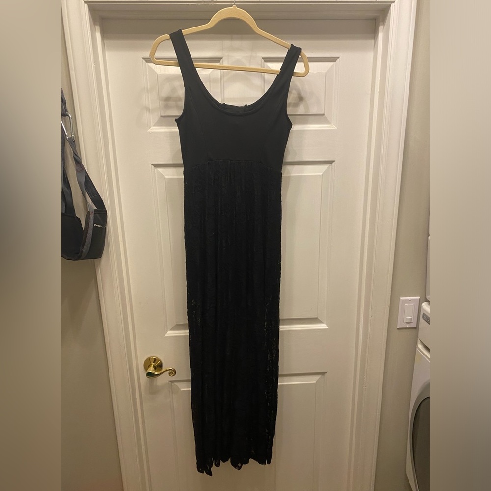 Hot Topic xs black skull lace dress